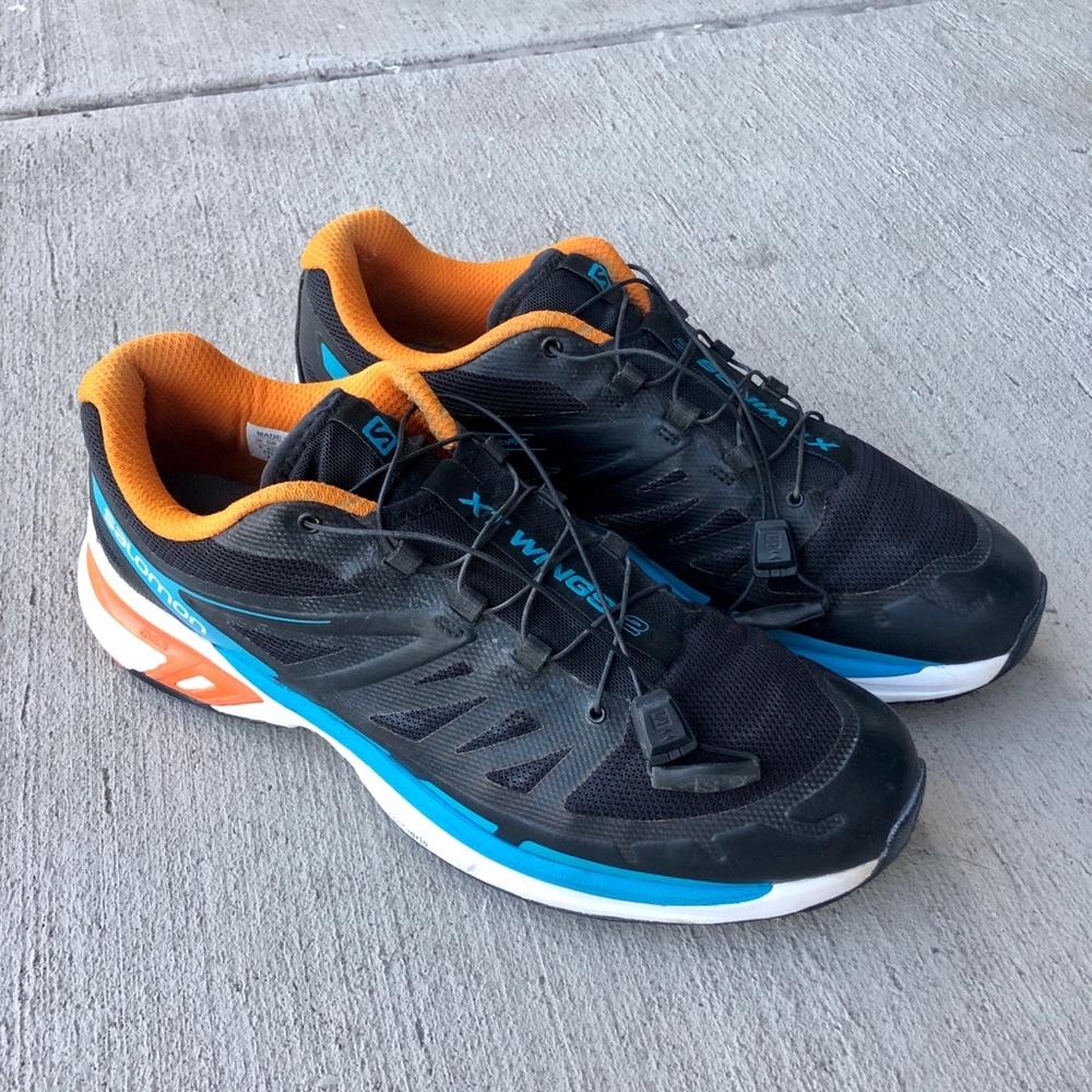 Size 9.5 - Salomon S/Lab XT-Wings 2 Advanced SS20 Black Exuberance